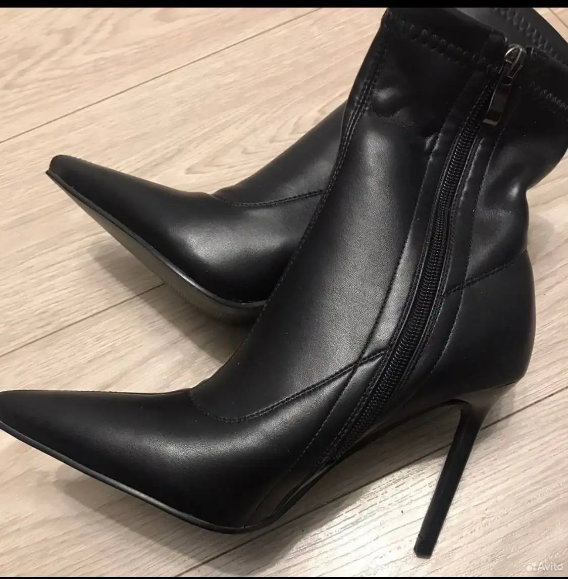 Новые эко кожаные туфли 36 размер с каблуком 10 см - Обувь (Одежда) в Балашиха