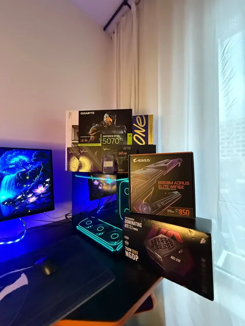 Игровой компьютер 9700X/5070 Ti/32GB/1TB - Электроника в Балашиха