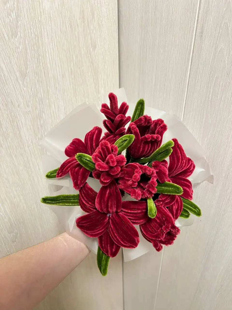 Букет с открыткой и стикерами - Хендмейд (Хобби и отдых) в Балашиха