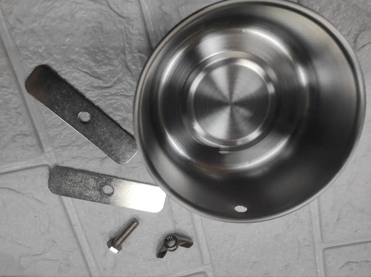 Миска из нержавеющей стали для домашних животных - Товары для животных (Животные) в Балашиха