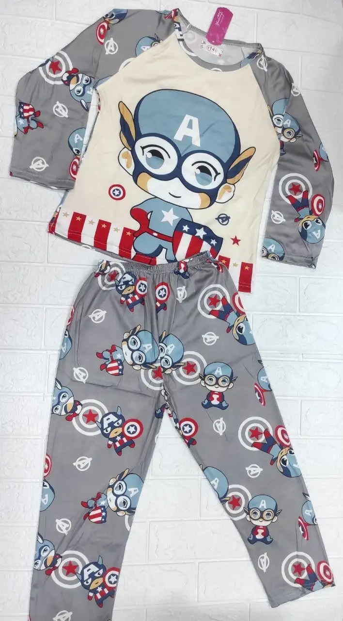 Детские пижамы Супергерои Капитан Америка и Человек-паук - Одежда и обувь для детей (Товары для детей) в Балашиха
