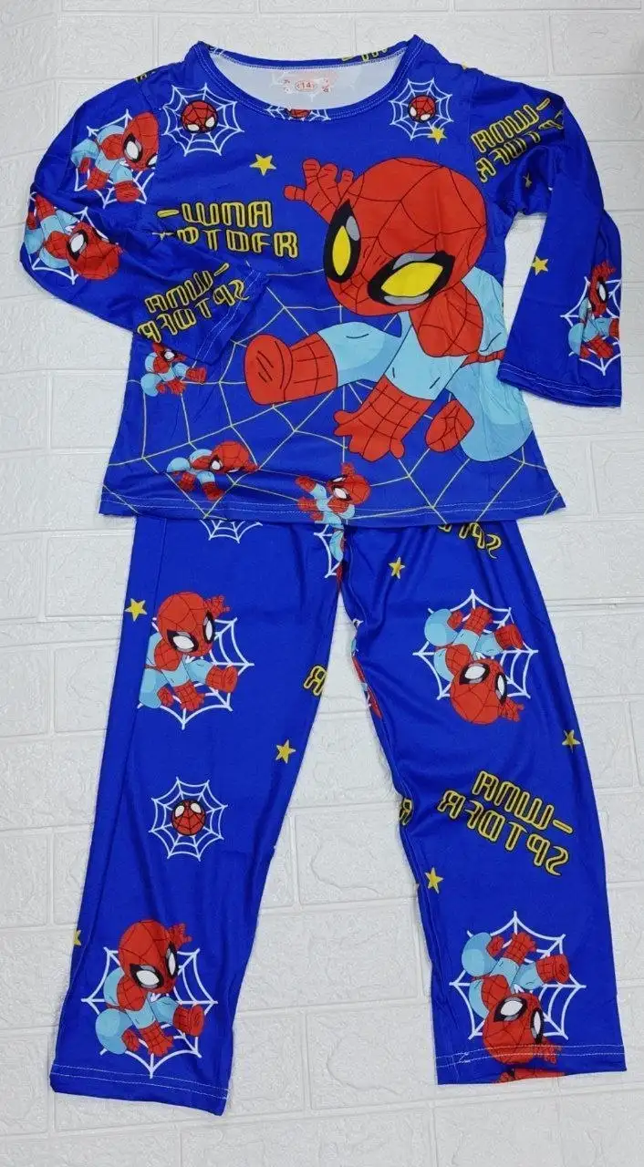 Детские пижамы Супергерои Капитан Америка и Человек-паук - Одежда и обувь для детей (Товары для детей) в Балашиха