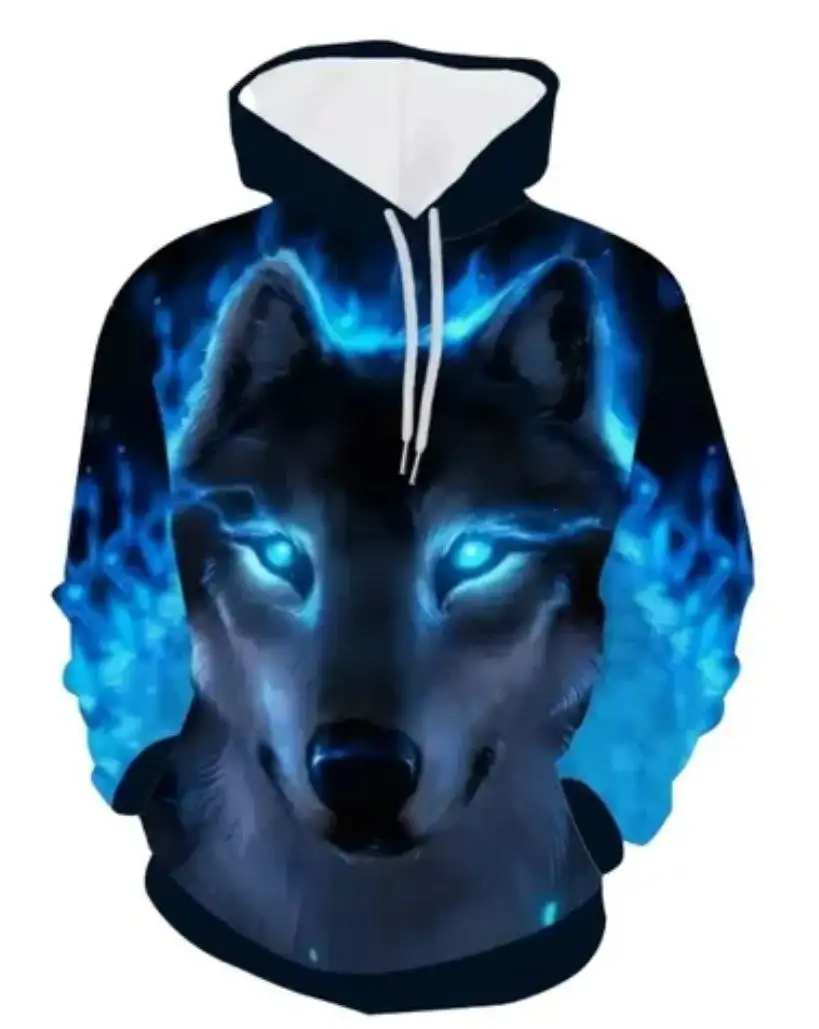 Худи с принтом волка, славянский символ 2026 - Худи (Одежда) в Балашиха