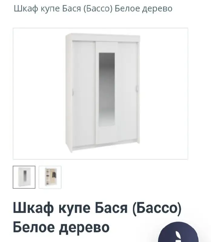 Шкаф-купе Бася/Бассо - шкафы-купе (Для дома и дачи) в Балашиха