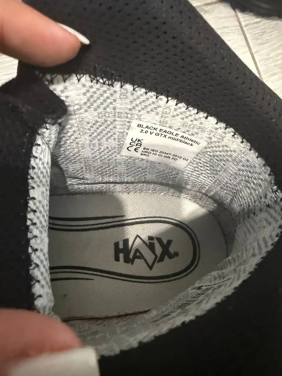 Ботинки HAIX Black Eagle Athletic 2.0 N GTX Mid 43 размер - Обувь (Одежда) в Балашиха