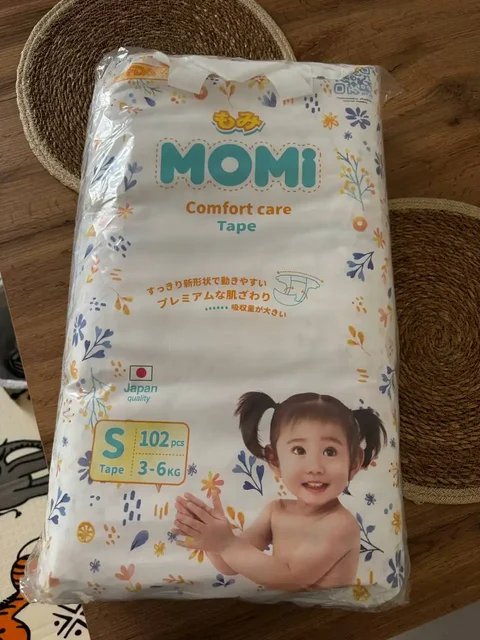 Подгузники momi 102шт размер S - Ходунки в Балашиха