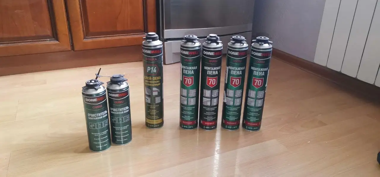 Продажа остатков монтажной пены и клея - Барахолка в Балашиха