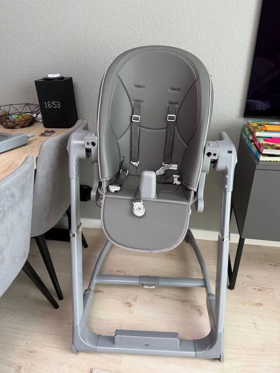 Стульчик-трансформер 3 в 1 MyLittleChair, серый - Коляски и аксессуары (Товары для детей) в Балашиха