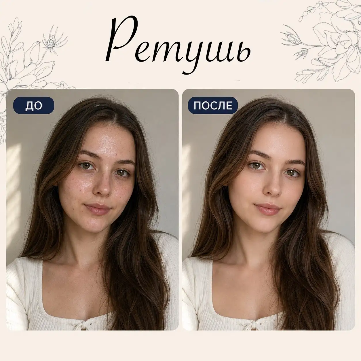 Услуги фотообработки: ретушь, удаление объектов, замена фона - Фотообработка (Услуги) в Балашиха