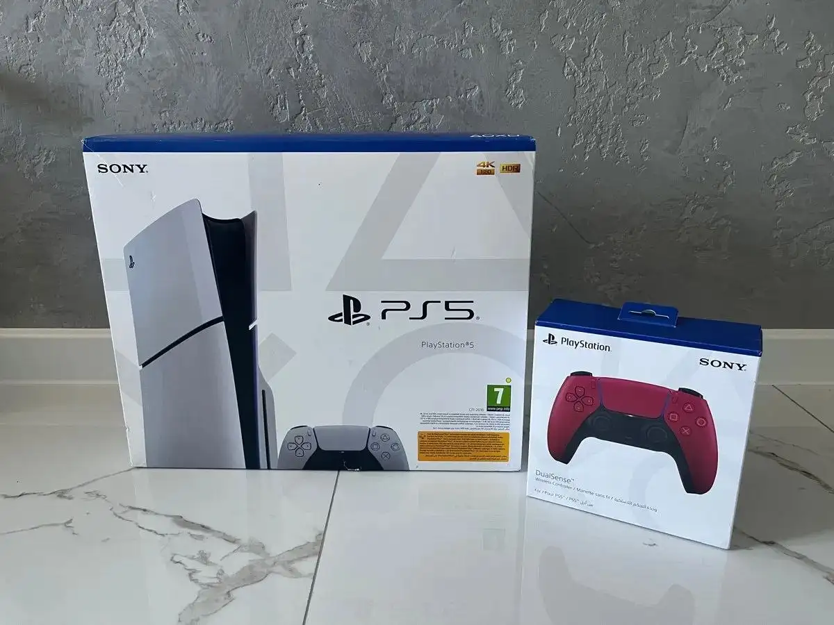 Sony PlayStation 5 Slim с двумя джойстиками и играми - Электроника в Балашиха