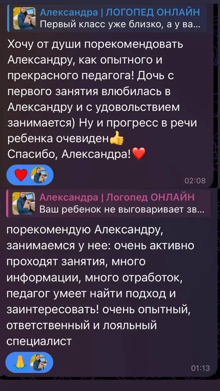 Онлайн занятия с логопедом для будущих первоклассников - Образование (Услуги) в Балашиха