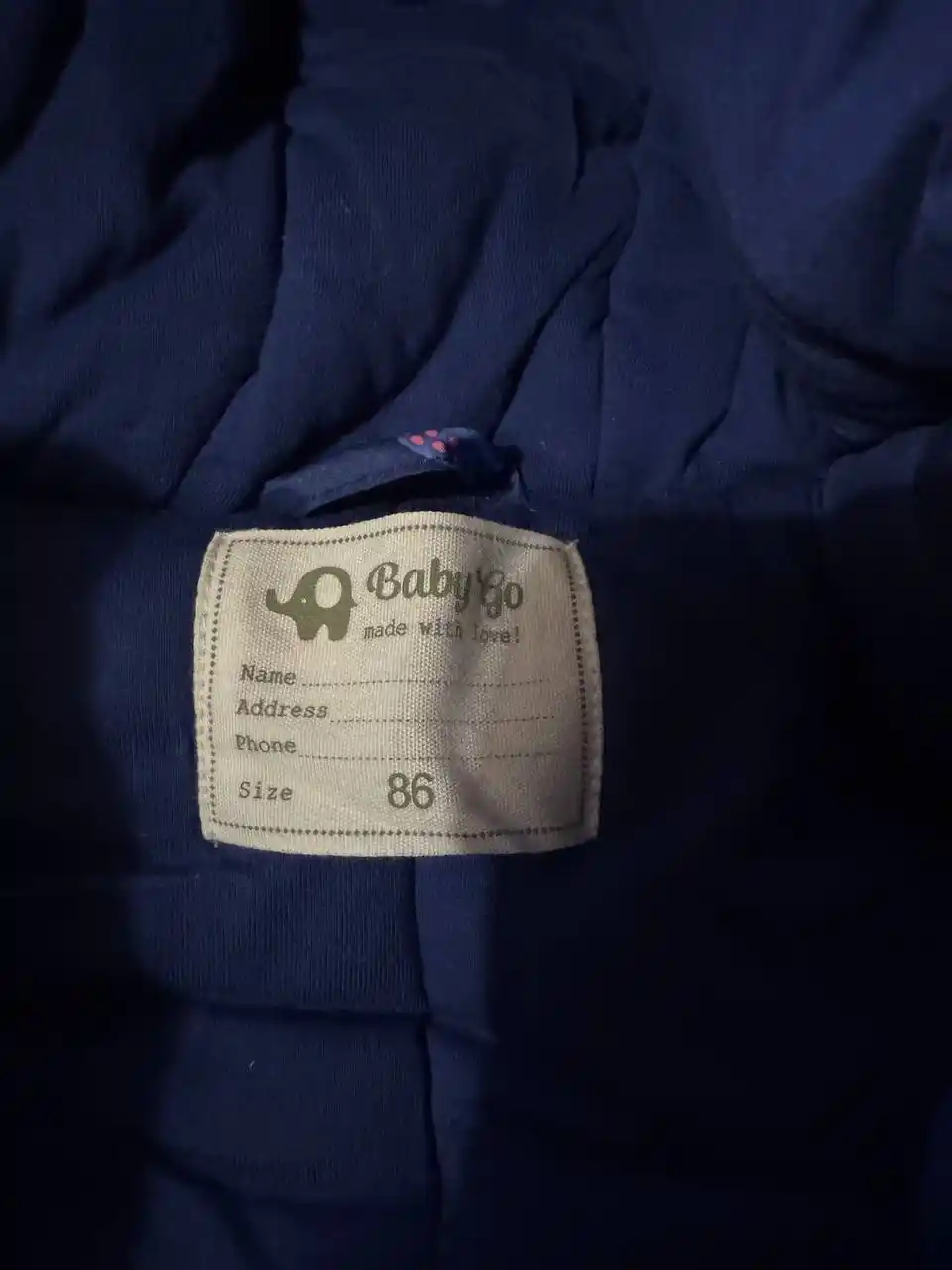 Новый зимний комбинезон 80-86 размер