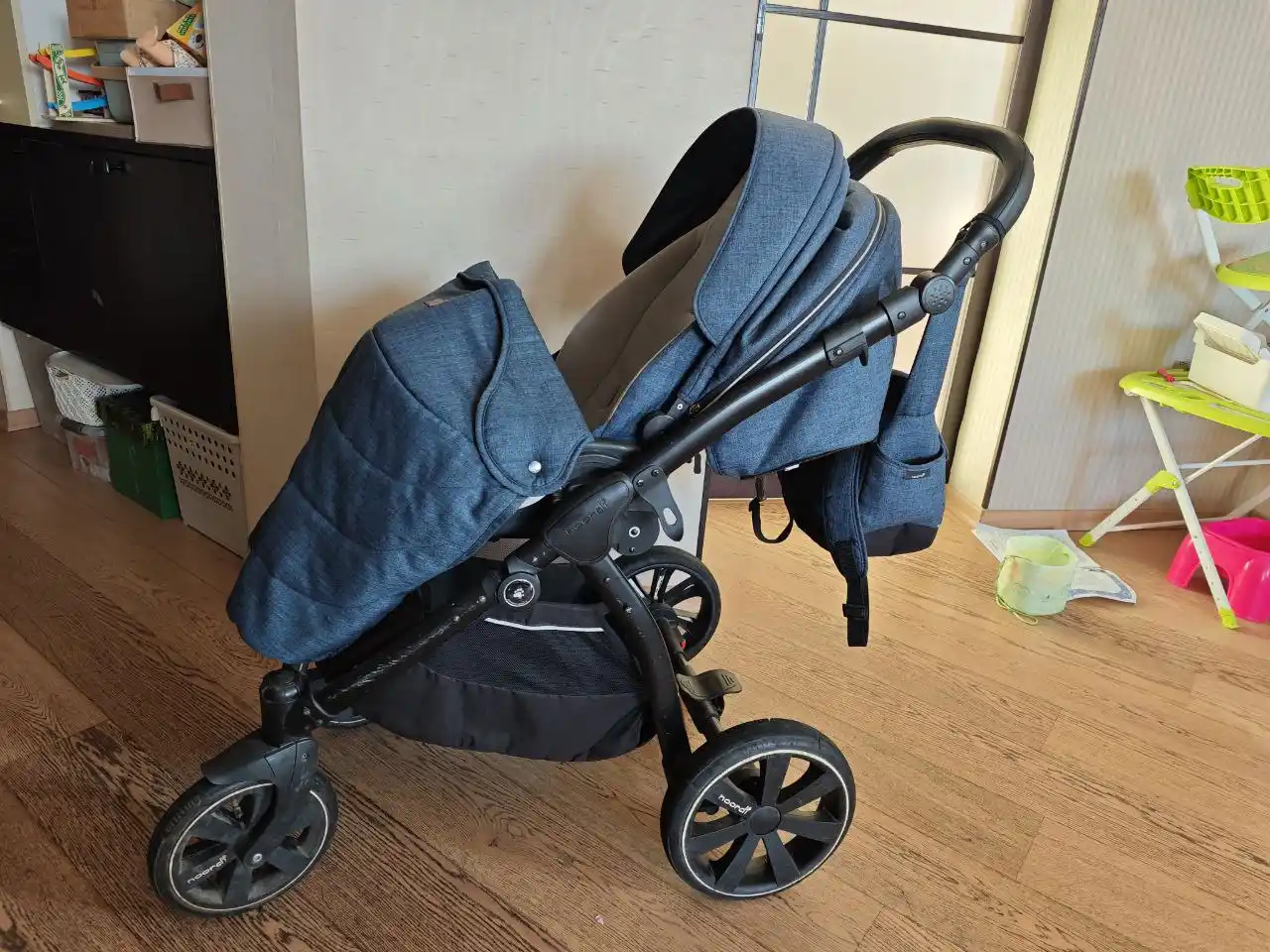 Тёплая детская коляска 2 в 1 Noordi Fjordi