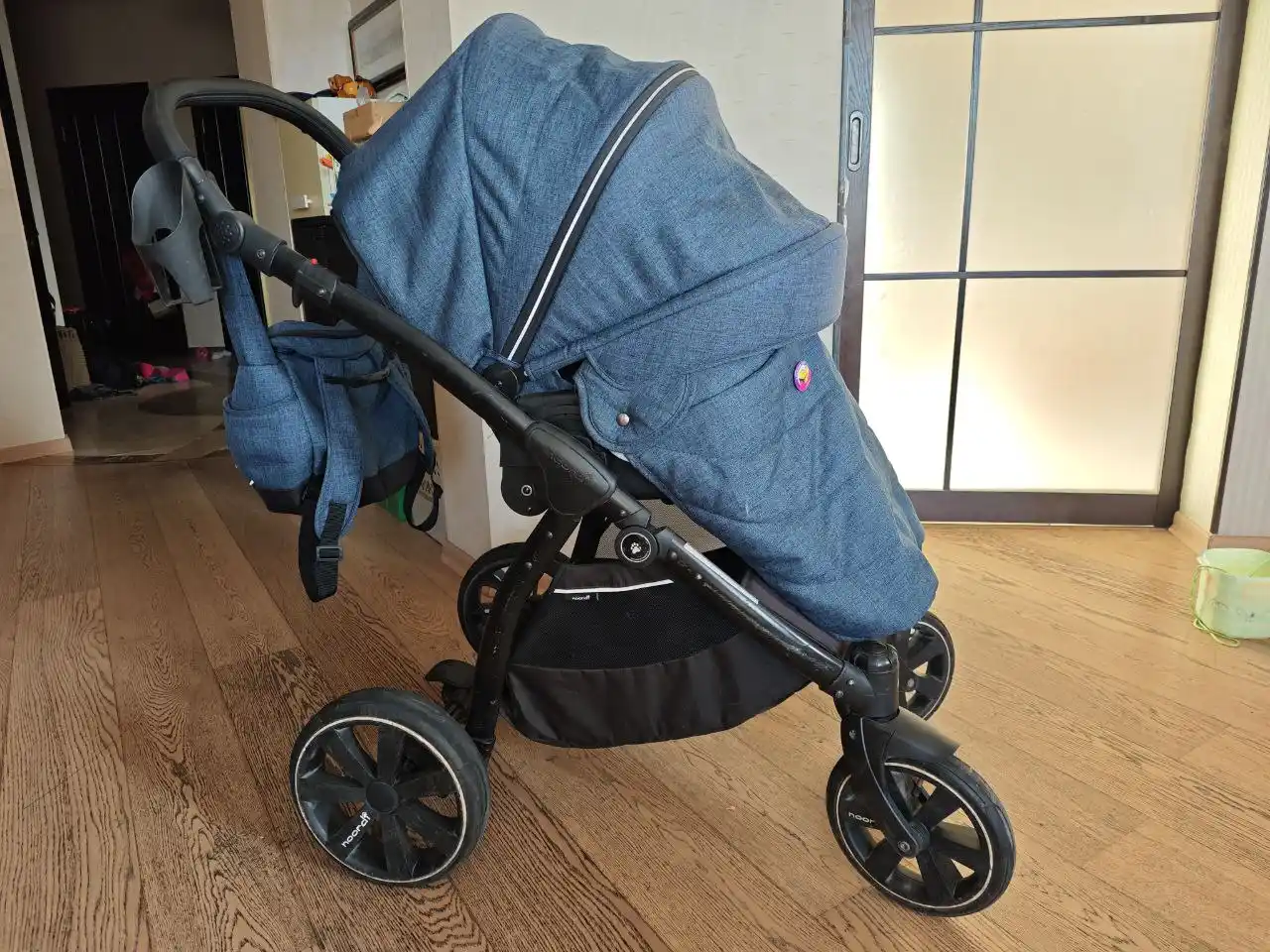 Тёплая детская коляска 2 в 1 Noordi Fjordi