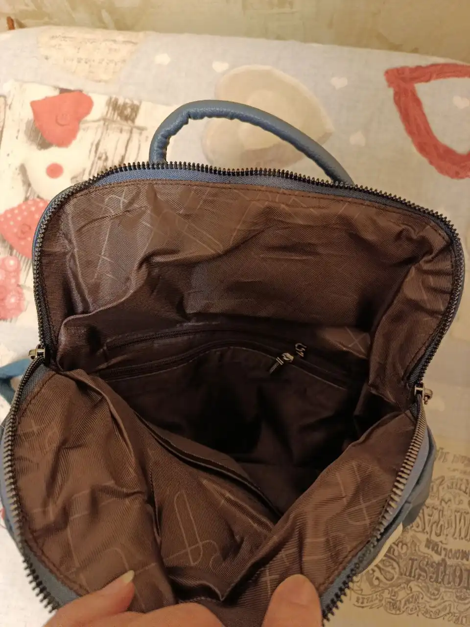 Рюкзак женский из натуральной кожи