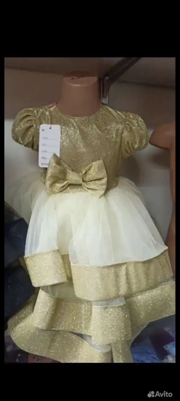 Платье новое для девочки 92-98 размер