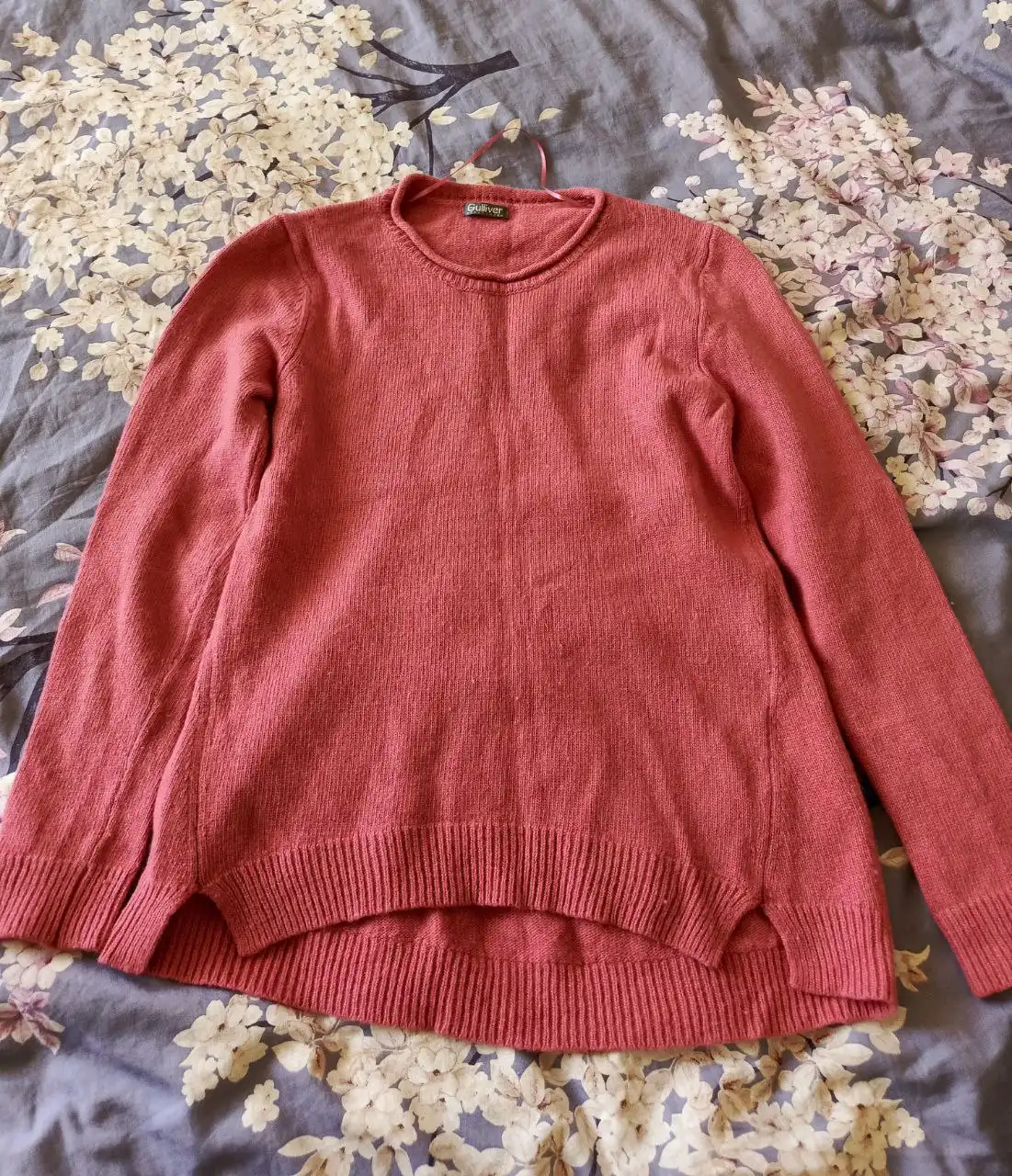 Свитер джемпер Gulliver р. 140 коралловый