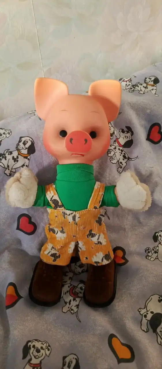 Винтажная игрушка Хрюша СССР