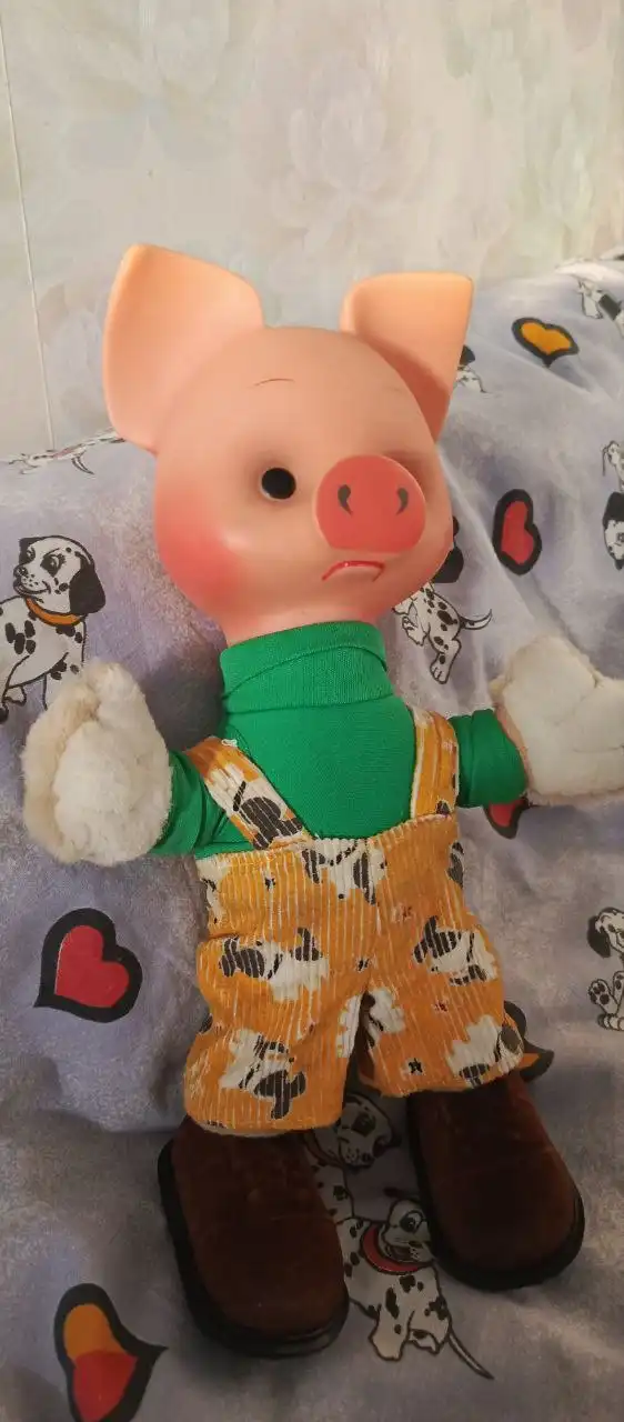 Винтажная игрушка Хрюша СССР