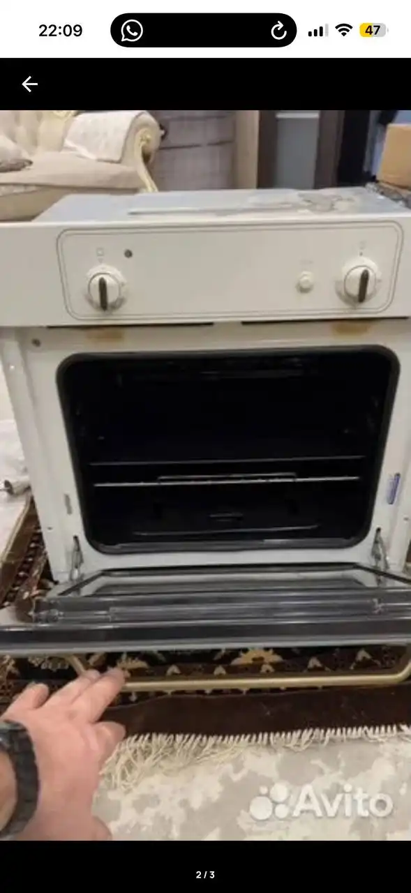 Два газовых духовых шкафа