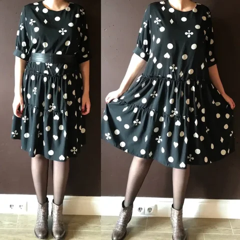 Платье свободного кроя из вискозы - частное объявление в Мытищи