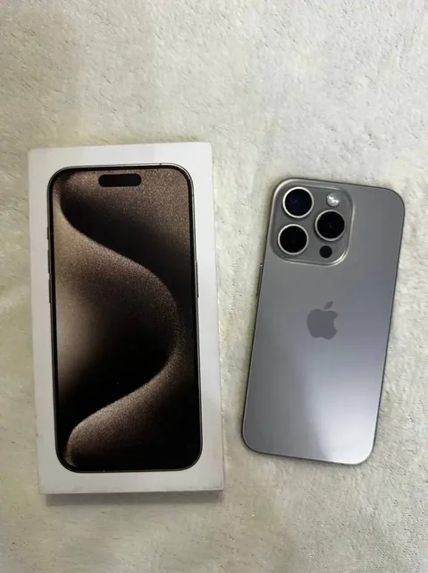 iPhone 15 Pro 128gb с аккумулятором 83% - Электроника в Мытищи