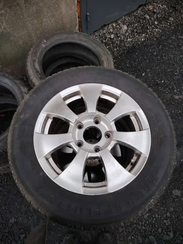 Диски от BMW E36 с зимней резиной - Авто в Мытищи