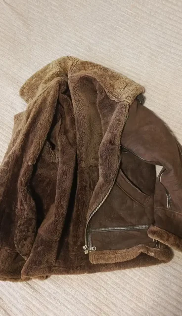 Мужская дублёнка пилот р. 46-48 (М) винтаж - Одежда в Мытищи