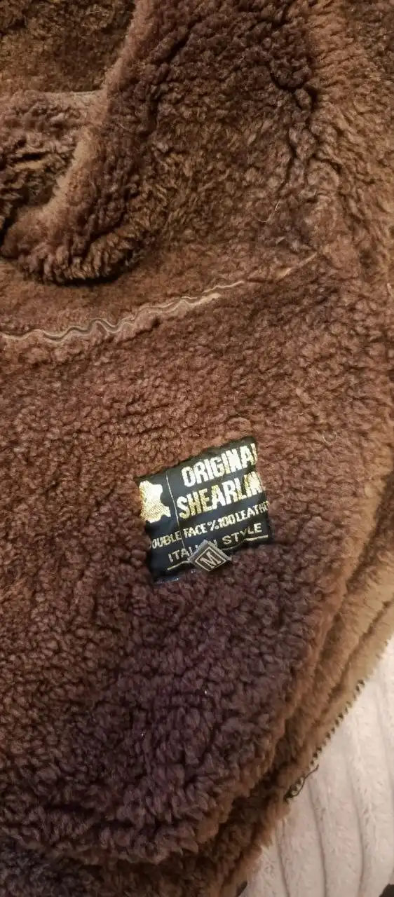 Мужская дублёнка пилот р. 46-48 (М) винтаж