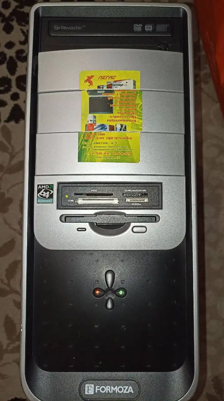 Системный блок, монитор и клавиатура для запчастей - Компьютеры и комплектующие (Электроника) в Мытищи