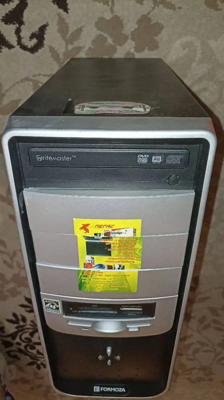 Системный блок, монитор и клавиатура для запчастей - Компьютеры и комплектующие (Электроника) в Мытищи