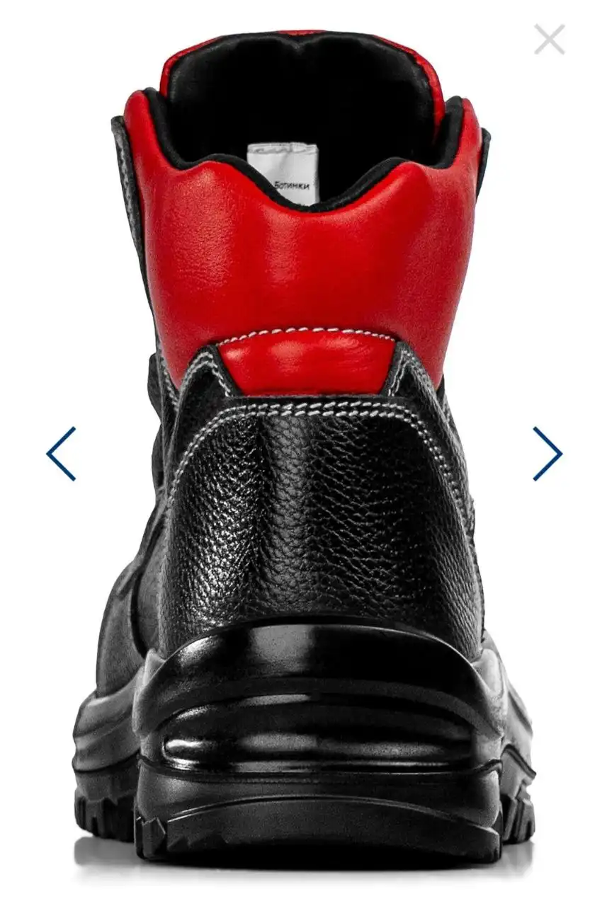 Ботинки кожаные с усиленным мысом - Обувь (Одежда) в Мытищи