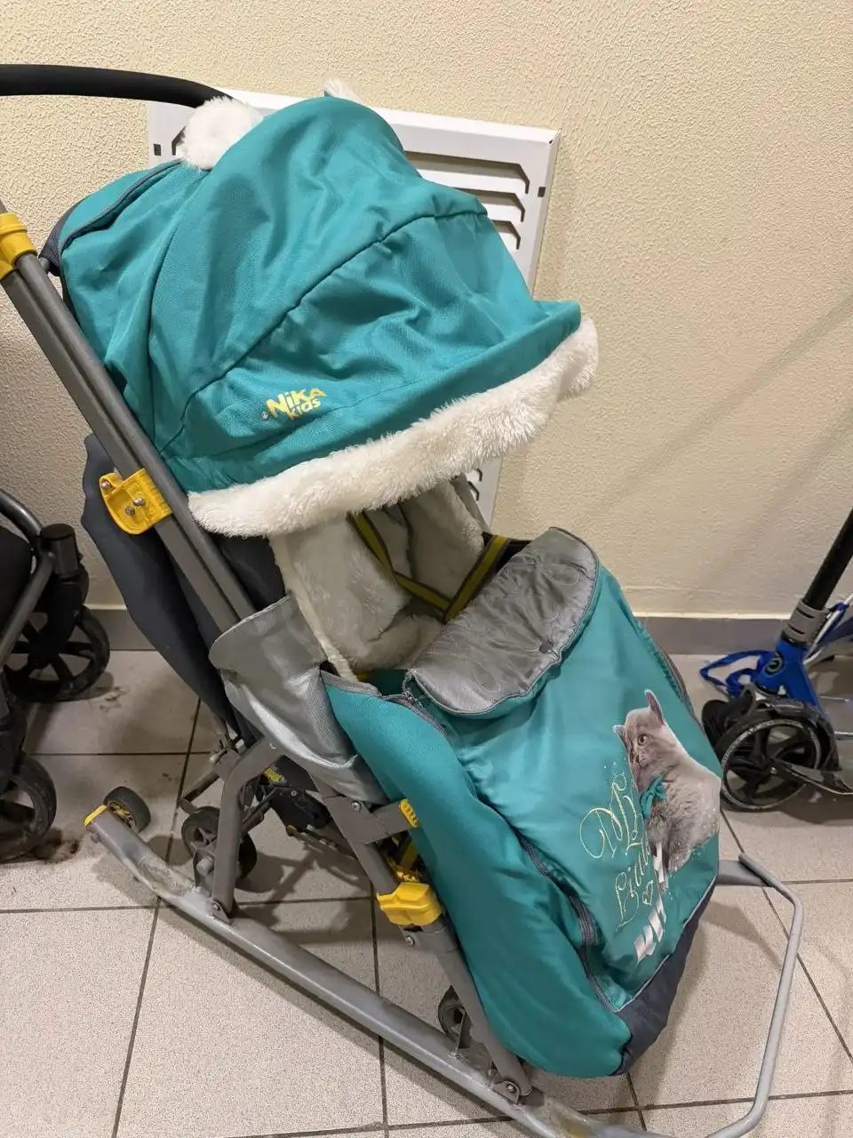 Продам санки-коляску в хорошем состоянии - Санки (Товары для детей) в Королёв