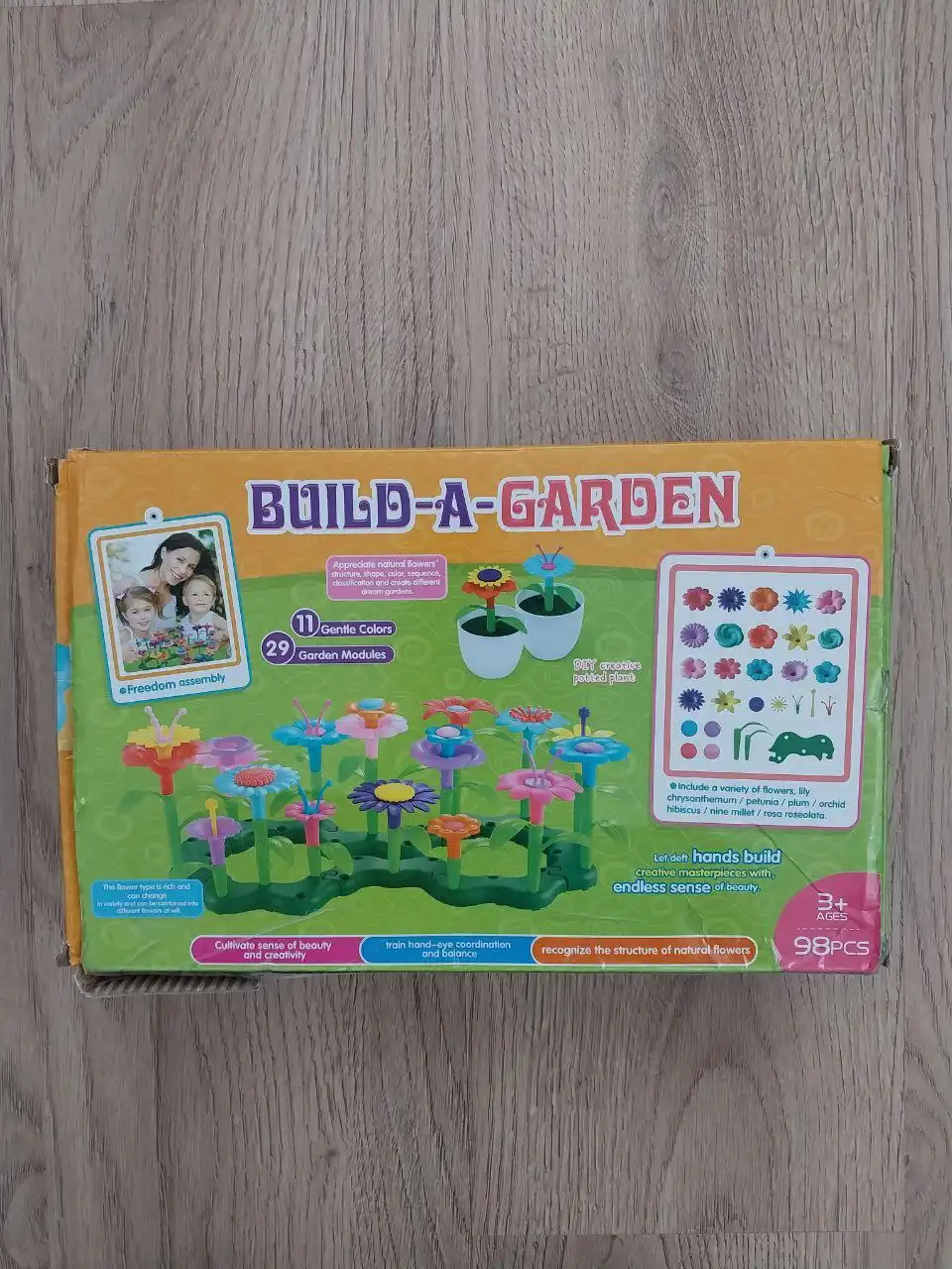Конструктор Сад цветов 98 деталей - Конструкторы (Товары для детей) в Мытищи