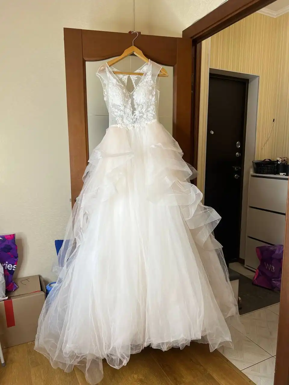 Свадебное платье с аксессуарами - Свадебная одежда (Одежда) в Щелково