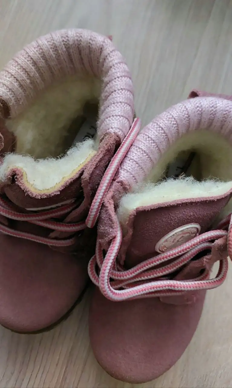 Новые ботинки из натуральной замши с утеплением - Обувь (Одежда) в Москва