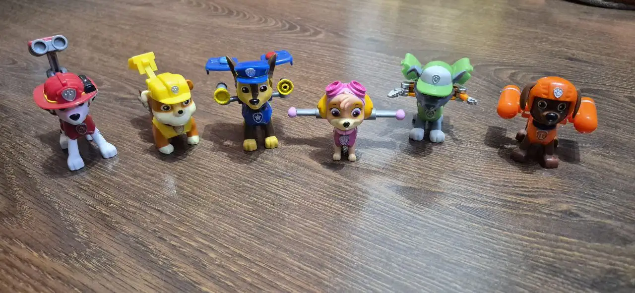Набор щенков Paw Patrol и фигурка Райдера - Игрушки (Товары для детей) в Мытищи