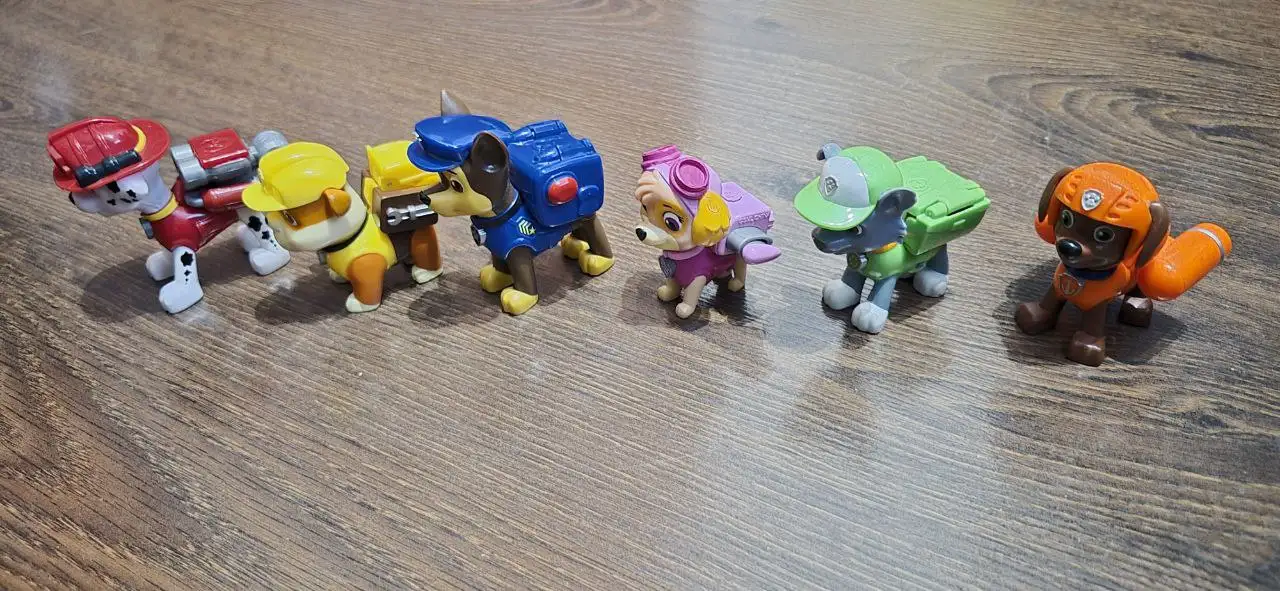 Набор щенков Paw Patrol и фигурка Райдера - Игрушки (Товары для детей) в Мытищи