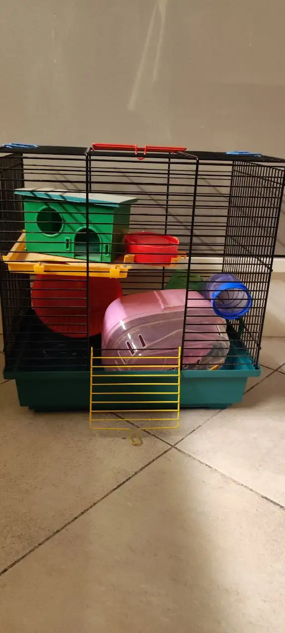 Продам клетку для хомяка с наполнением - Товары для животных (Барахолка) в Королёв