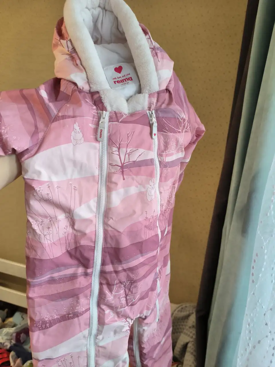 Демисезонный комбинезон-конверт Reima размер 74-80 - Одежда для детей (Товары для детей) в Мытищи
