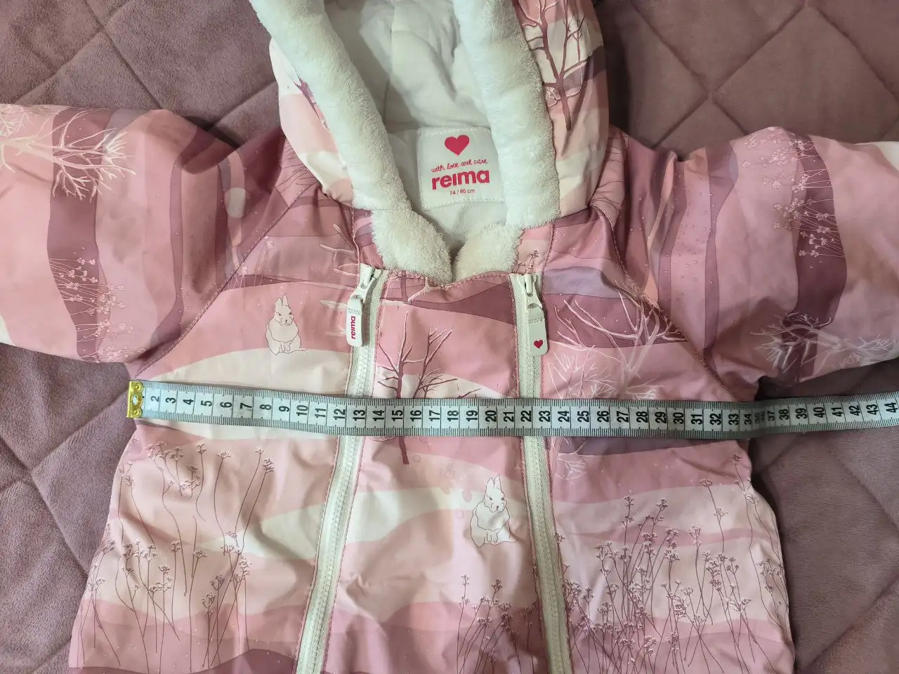 Демисезонный комбинезон-конверт Reima размер 74-80 - Одежда для детей (Товары для детей) в Мытищи