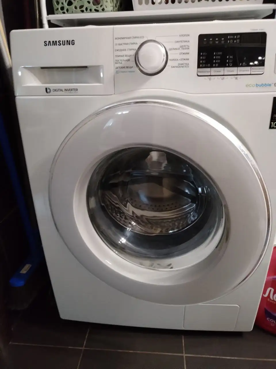 Стиральная машинка Samsung инверторная с паром - Бытовая техника (Для дома и дачи) в Мытищи