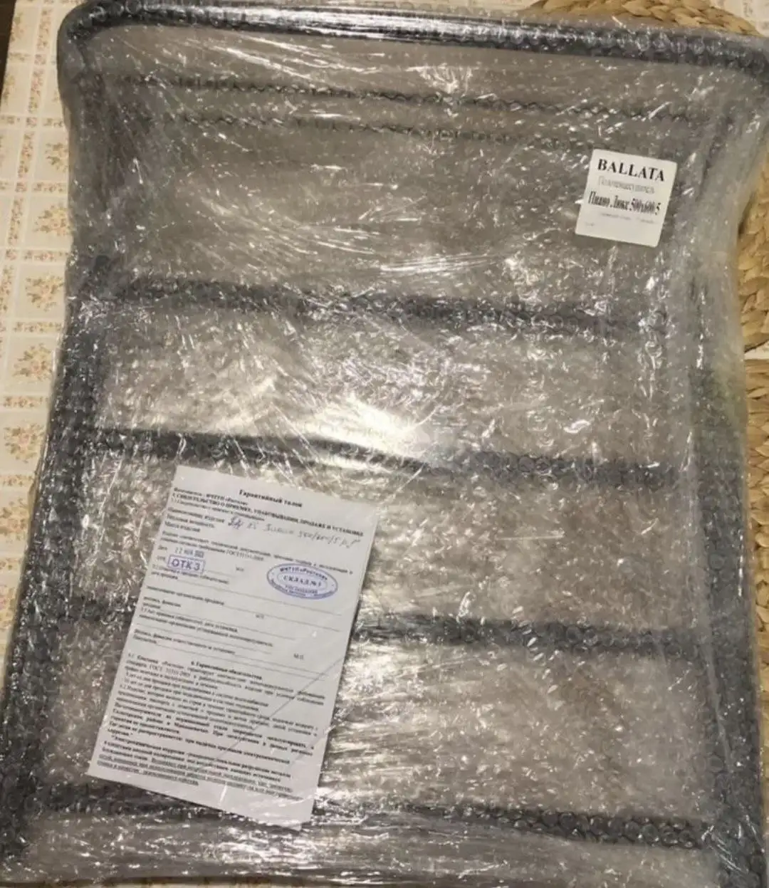 Полотенцесушитель Ballata Пиано Люкс 500х600 - Сантехника (Для дома и дачи) в Мытищи