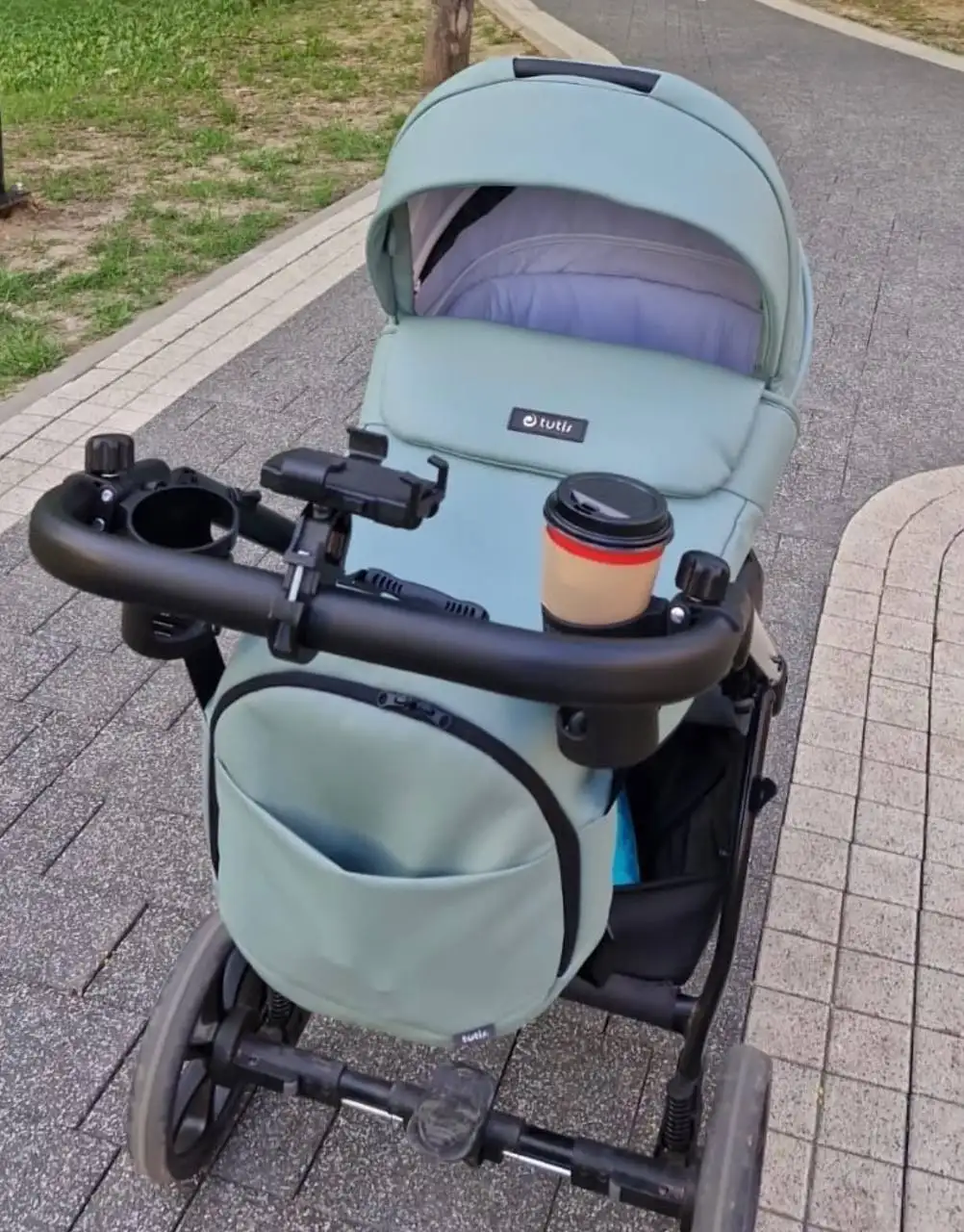 Коляска Tutis nanni кожа 2в1 с автолюлькой luxmom - Коляски (Товары для детей) в Мытищи