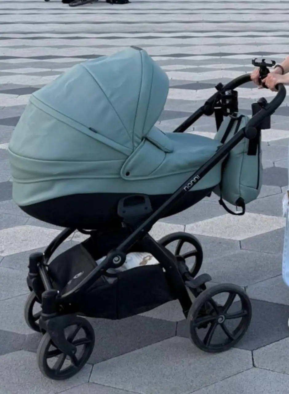 Коляска Tutis nanni кожа 2в1 с автолюлькой luxmom - Коляски (Товары для детей) в Мытищи