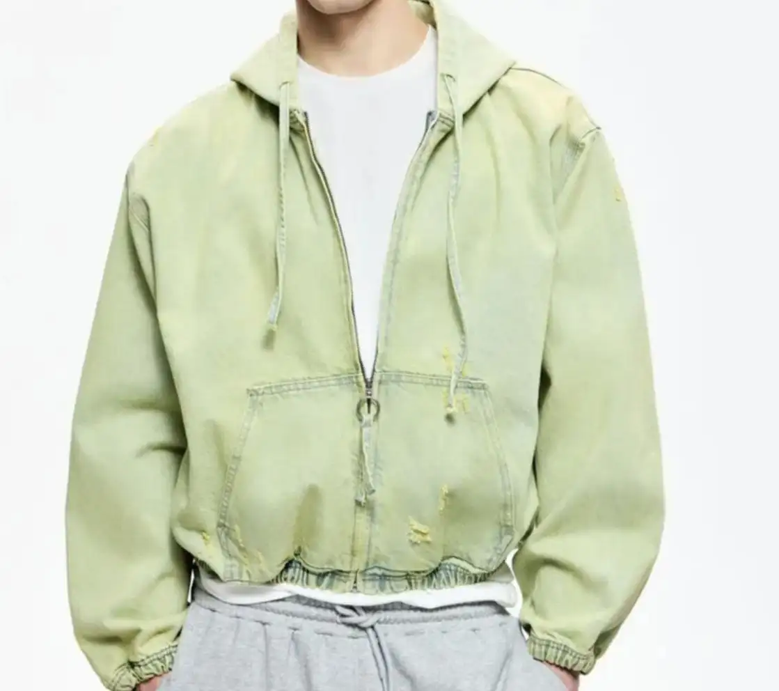 Джинсовый бомбер размер 50-52 - Верхняя одежда (Одежда) в Мытищи