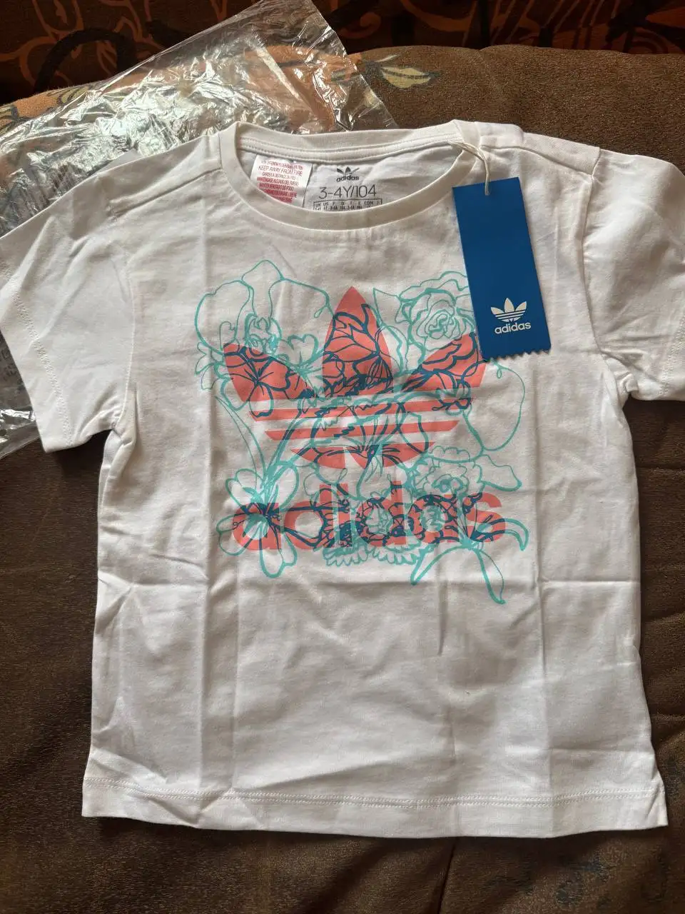 Детская футболка Адидас - Детская одежда (Одежда) в Мытищи