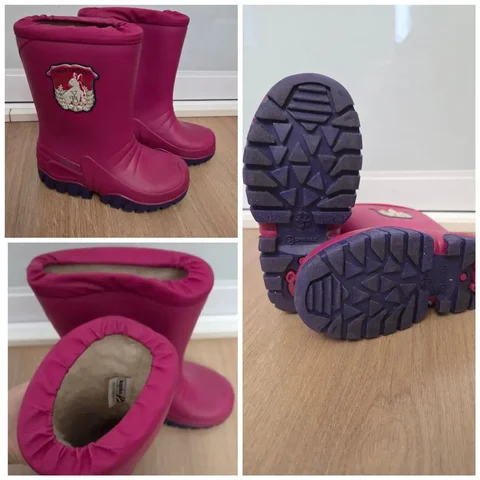 Утепленные резиновые сапожки для девочки - Для купания в Мытищи