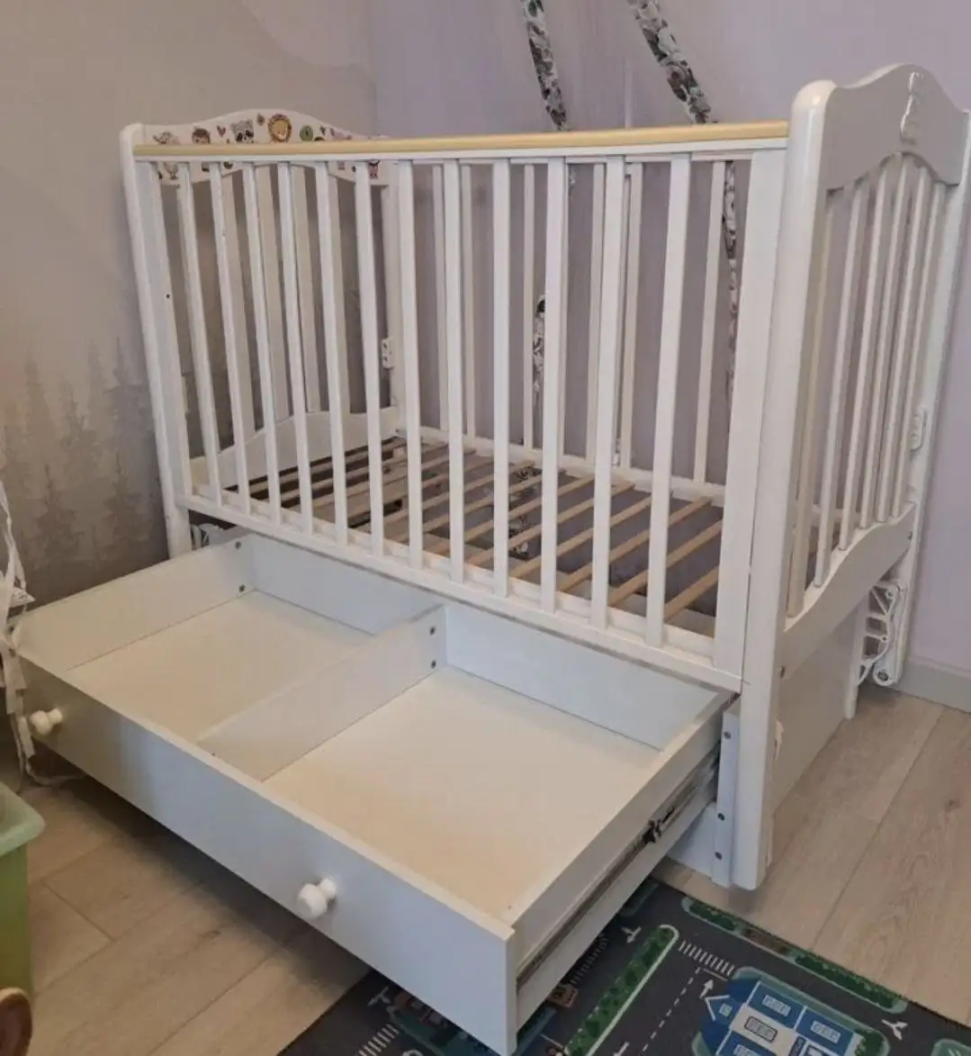 Детская кровать Гандылян Ванечка с матрасом и постельными принадлежностями - Мебель для детей (Товары для детей) в Мытищи