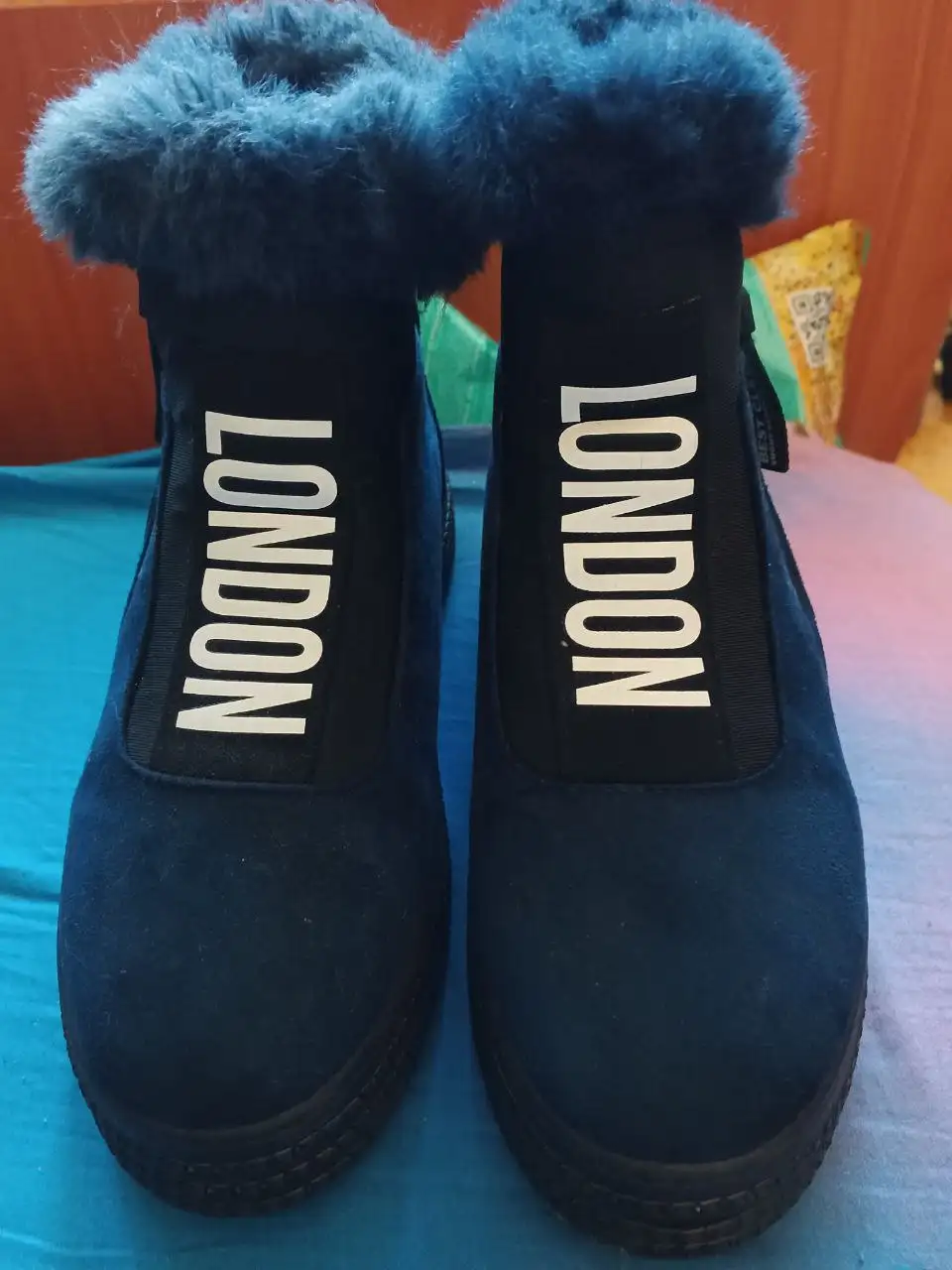 Ботинки женские нат. замша и мех размер 38 - Обувь (Одежда) в Мытищи